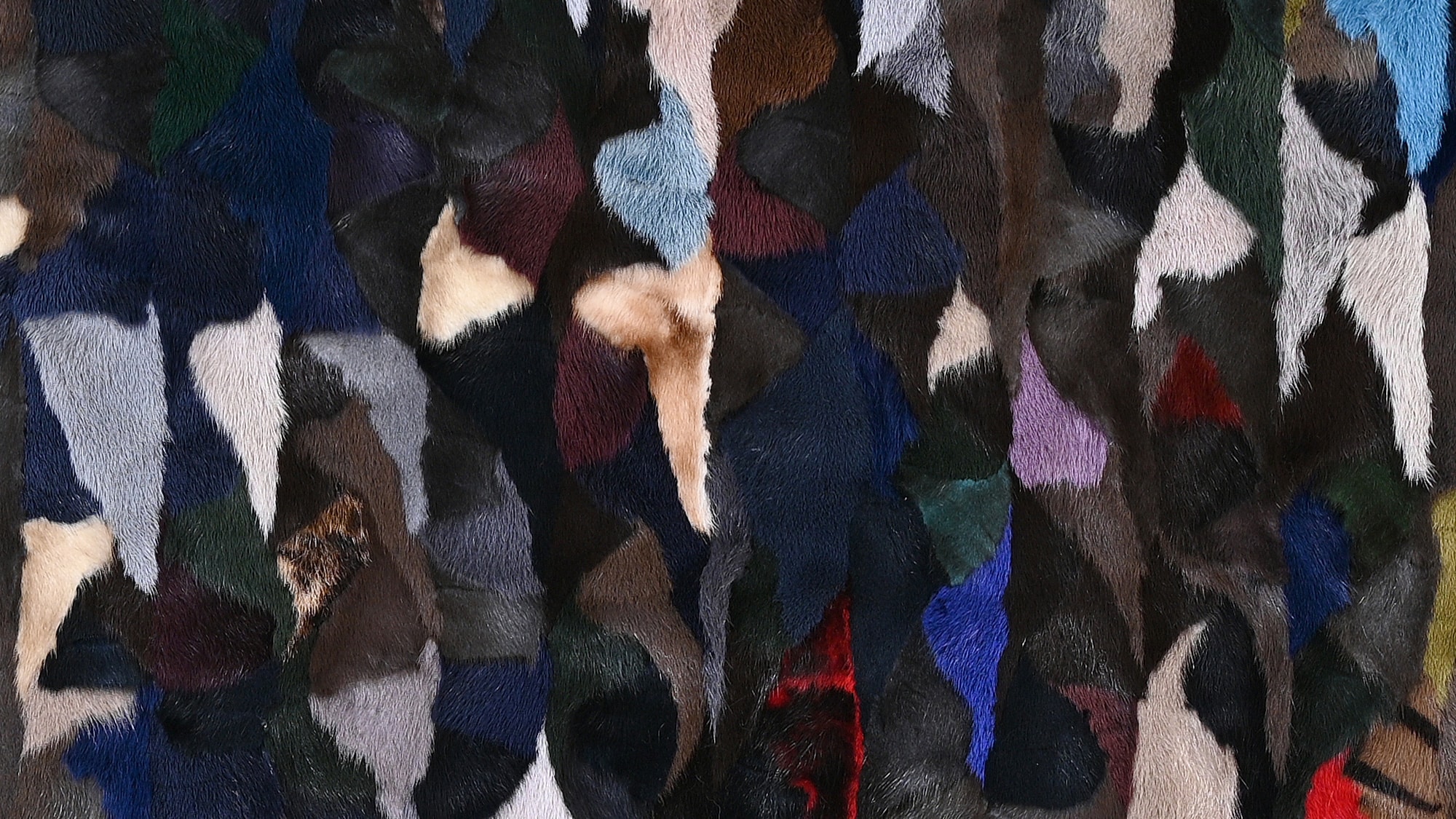Mink plate thiliki multicolor